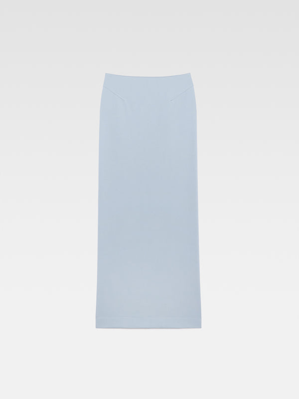 LA JUPE PINA LONGUE LIGHT BLUE