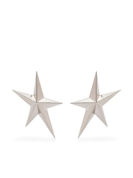 Large star earrings