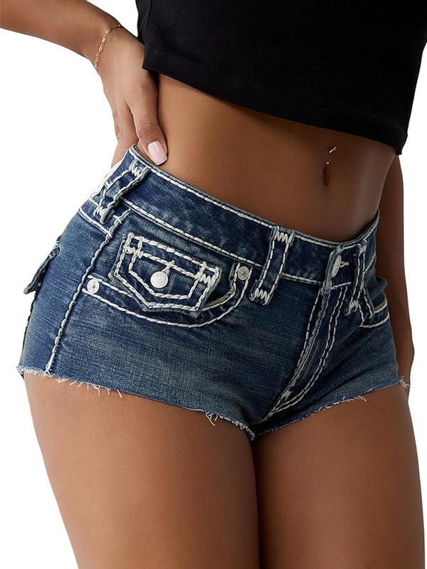 SPICY MIDRISE SHORT FLAP
