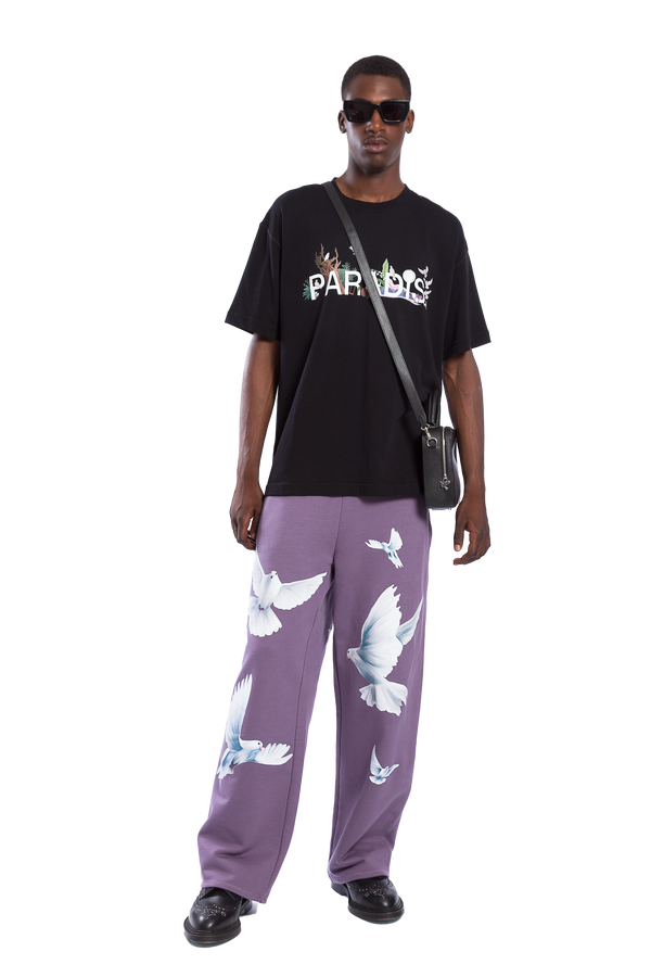 LEILA FREEDOM DOVES LOUNGE PANTS