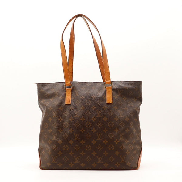 Sac Louis Vuitton Cabas Mezzo toile Monogram vue de face occasion authentique — AMANA Vintage