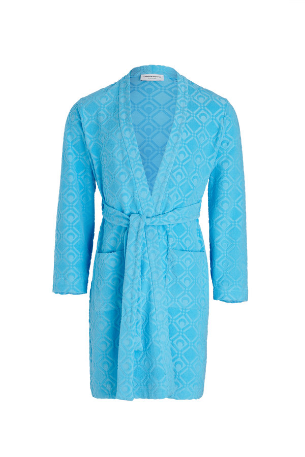 Sponge-Jacquard Bathrobe