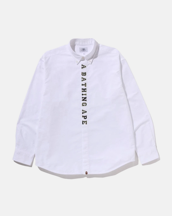 CHEMISE ML OXFORD BLANC