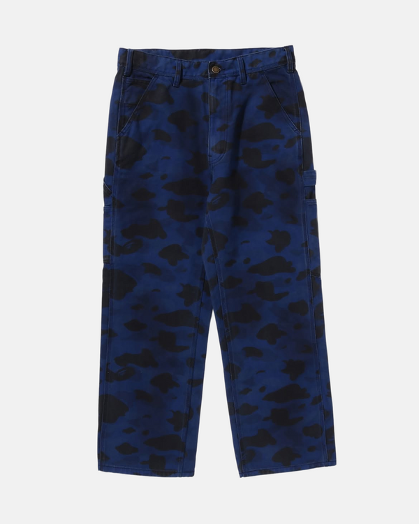 WORKPANT GARMENT DYED RELAXED BLEU MARINE