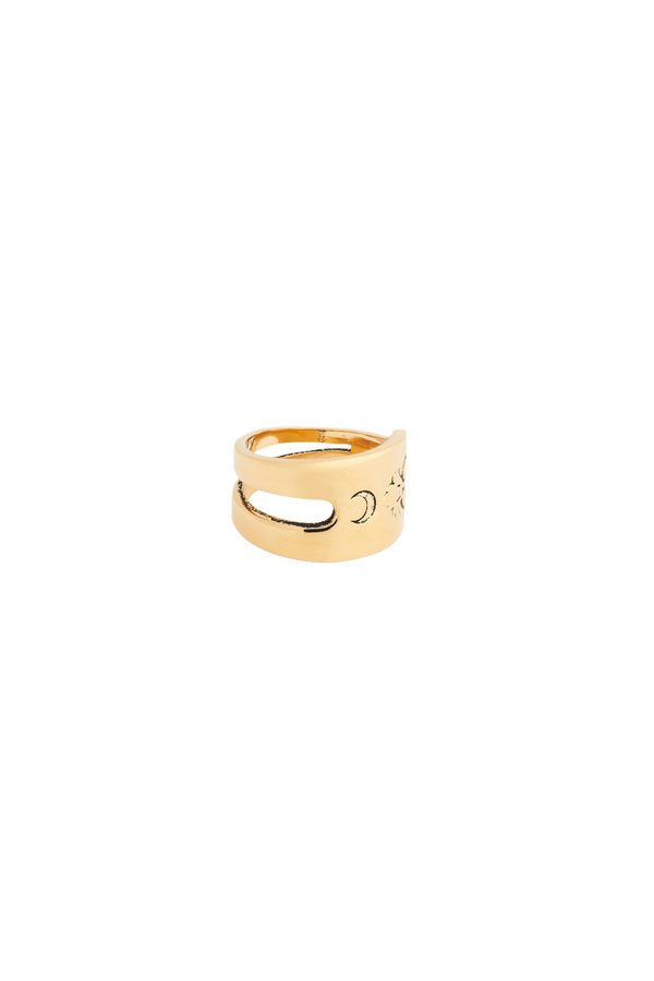 REASSEMBLED CUTLERY RING -REGENERATED-