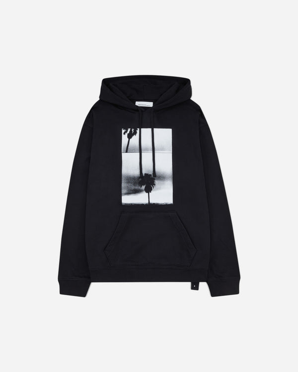 OAMC Peacemaker Hoodie Panorama Print Black Sweatshirts Hoodies PCM3OH01NFT001099 BLACK