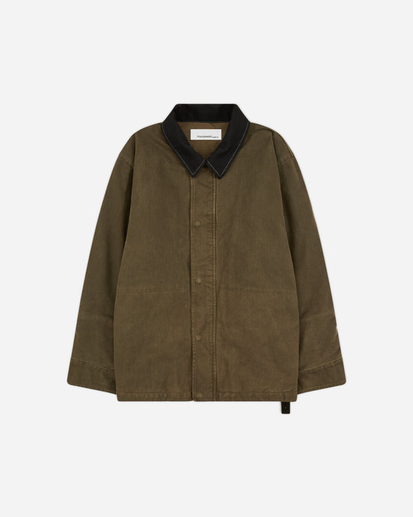OAMC Peacemaker Chore Jacket Military Green Coats and Jackets Jackets PCM2OJ08ACO00754 54