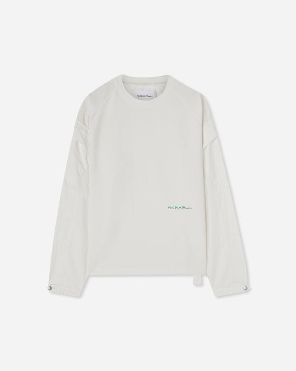 OAMC Peacemaker Peacemaker Sl Cargo L/S Snow White T-Shirts Longsleeve PCM1OT07AJE003002 WHT