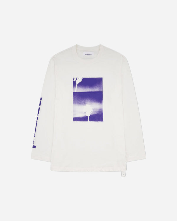 OAMC Peacemaker Regular LS Tee Panorama Print White T-Shirts Longsleeve PCM3OT05NJE001001 WHITE