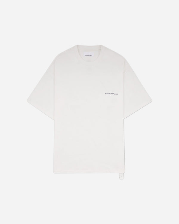 OAMC Peacemaker Oversize Tee Tree Over Print White T-Shirts Top PCM3OT02MJE001001 WHITE