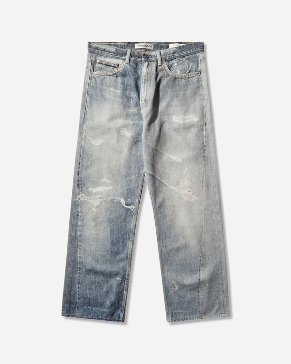 Our Legacy Third Cut Digital Denim Print Pants Denim M4205TDD 001