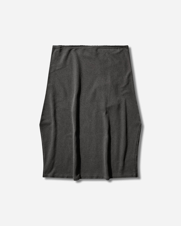 Our Legacy Wmns Picnic Skirt Washed Black Rogue Loopback Skirts Midi W2266PW 001