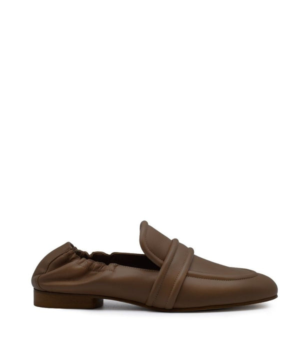 PAULA NAPPA LEATHER IN CHOCOLATE