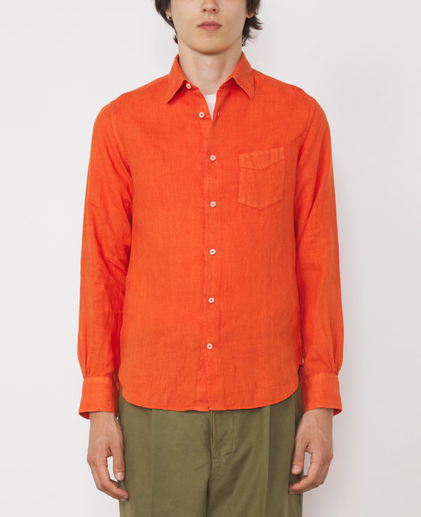 BENOIT SHIRT GMT DYE LINEN