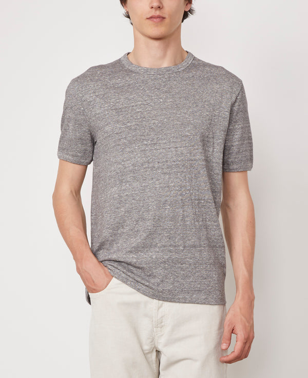 SS TEE MINI STRIPE COTTON LI
