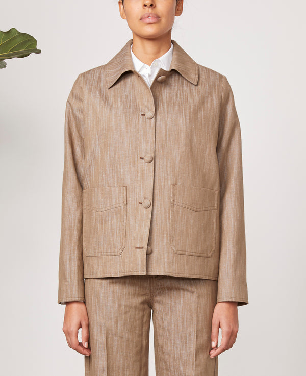 ROSALINE JKT WASHED ITL CO LI