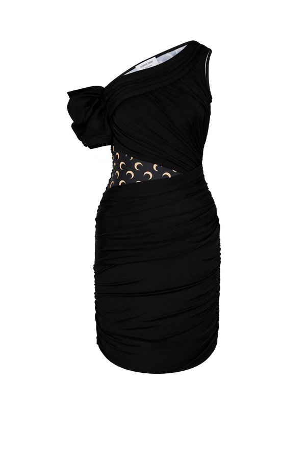 Jersey Body Shelter Draped Dress