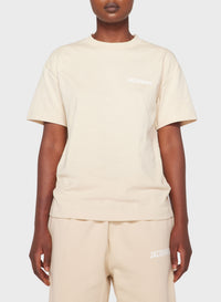 LE TSHIRT JACQUEMUS LIGHT BEIGE