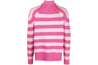 LA MAILLE RAYURES MULTI-PINK