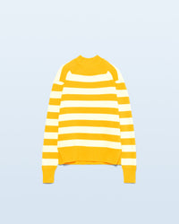 LA MAILLE RAYURES MULTI-ORANGE