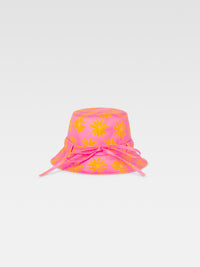 LE BOB GADJO PRINT ORANGE/PINK FLOWERS