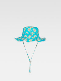 LE BOB ARTICHAUT PRINT GREEN/BLUE FLOWERS