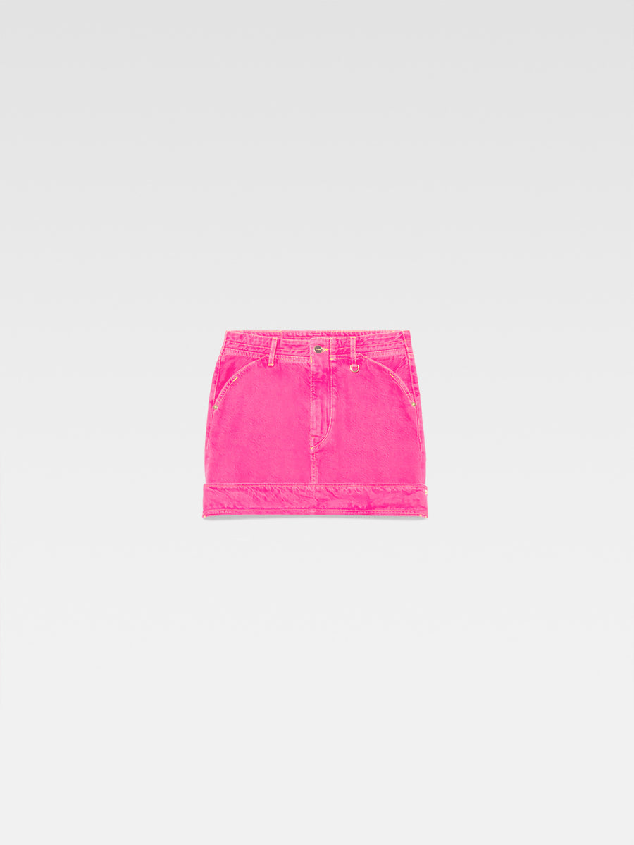 LA JUPE DE NIMES PINK