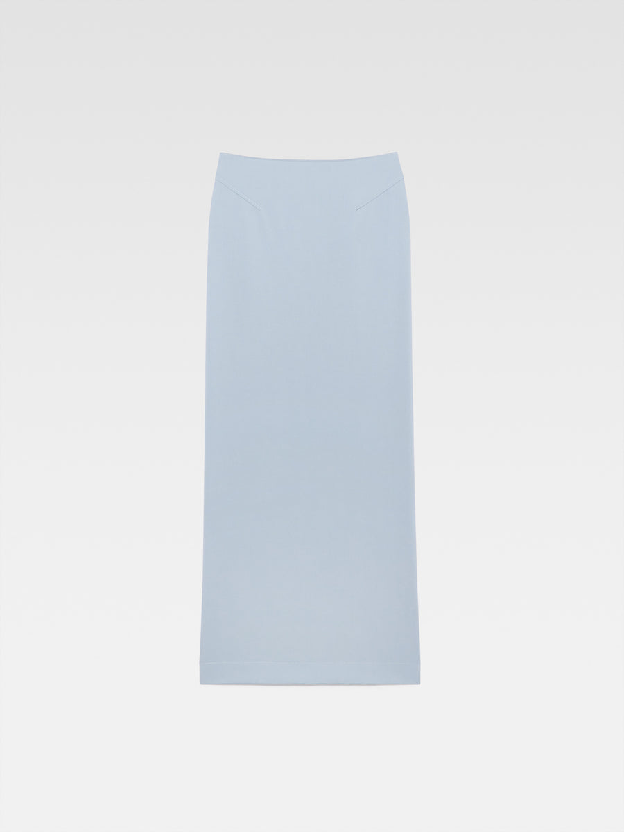LA JUPE PINA LONGUE LIGHT BLUE