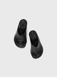 LES MULES NUVOLA BLACK