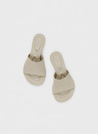 LES MULES ARGILLA LIGHT GREY