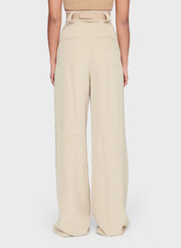 LE PANTALON SANTON DARK BEIGE