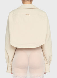 LA CHEMISE ARNESI LIGHT BEIGE