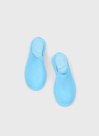 LES MULES BRICCIOLA LIGHT BLUE