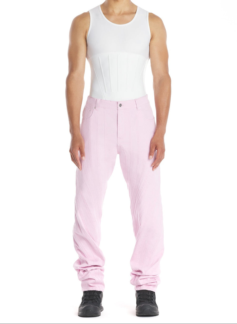 Corseted tank top