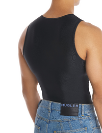 Corseted tank top