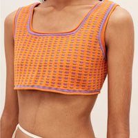 LE HAUT MACIO MULTI-ORANGE