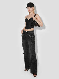 Harness Strap Cargo Trousers