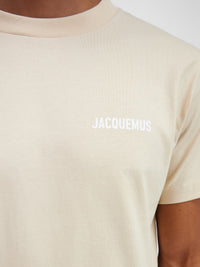 LE TSHIRT JACQUEMUS LIGHT BEIGE