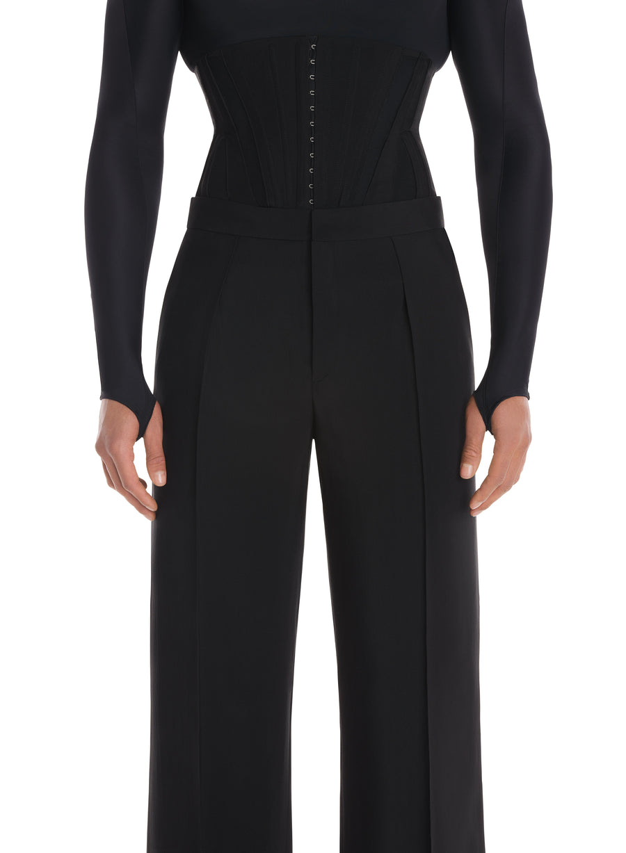 Tailored corset trousers