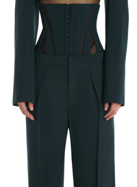 Tailored corset trousers