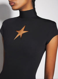 black star mini dress
