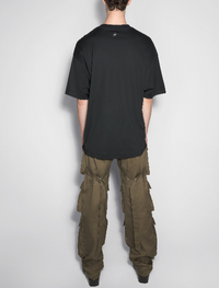 black star velvet T-shirt