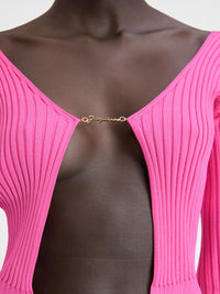 LA MAILLE PRALU LONGUE NEON PINK