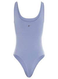 silver blue signature bodysuit