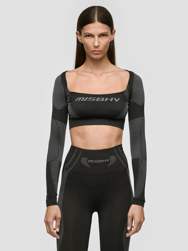 Sport Longsleeve Cropped Square Shaped