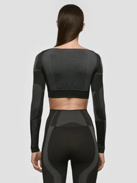 Sport Longsleeve Cropped Square Shaped