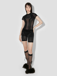 Flock Mesh Sport Shorts
