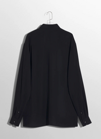 black pierced shirt