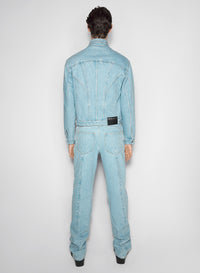 blue denim jacket