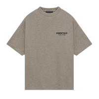 Fear of God Essentials Jersey Crewneck Tee Heather Grey